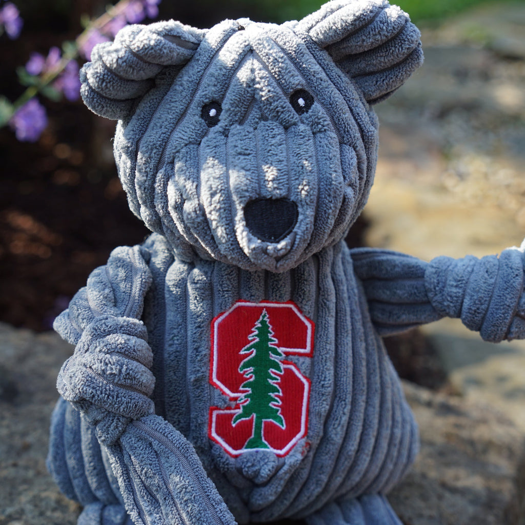 NCAA Stanford University, Stanford Tree Bear Knottie® Plush Dog Toy, Small