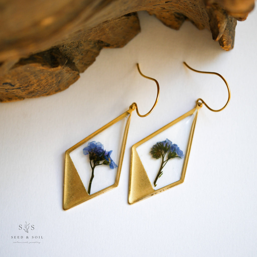 Hanging Terrarium Earrings