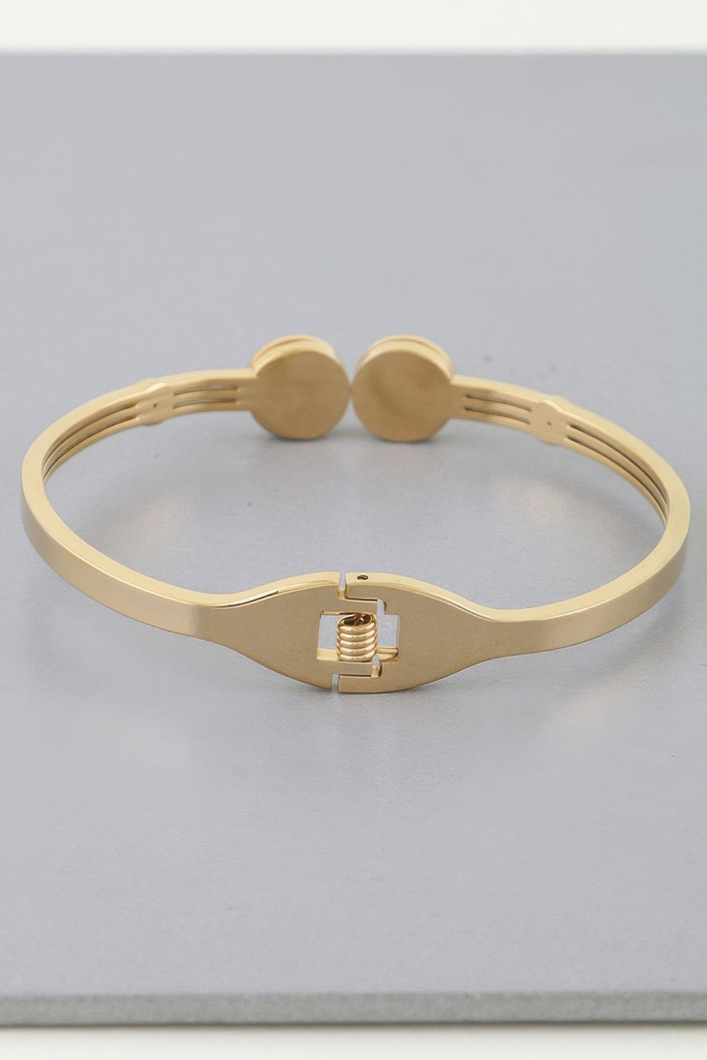 Twin Clock Wrap Bracelet