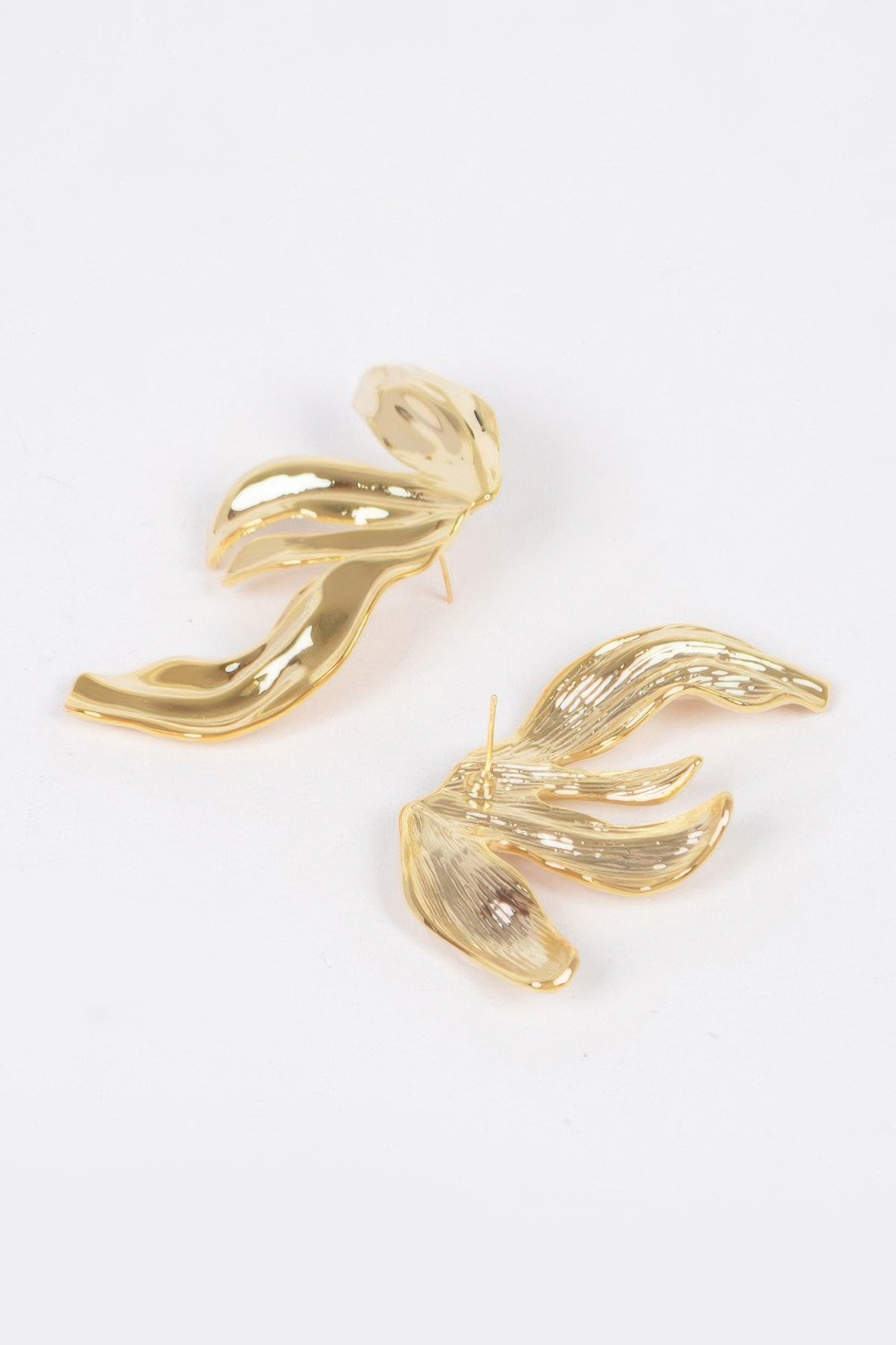 Metal Gold Plated Earring