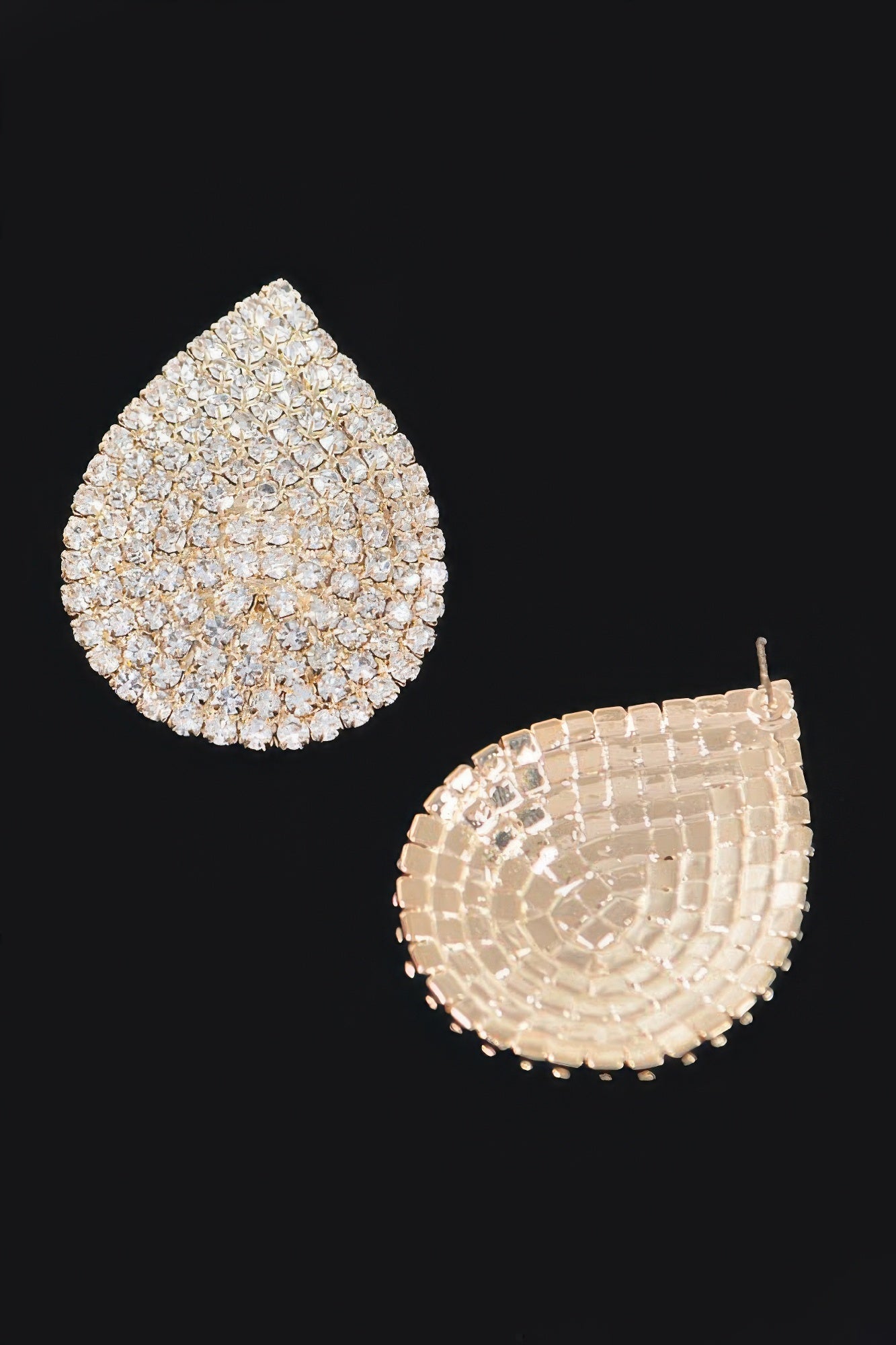 Rhinestone Stud Earring