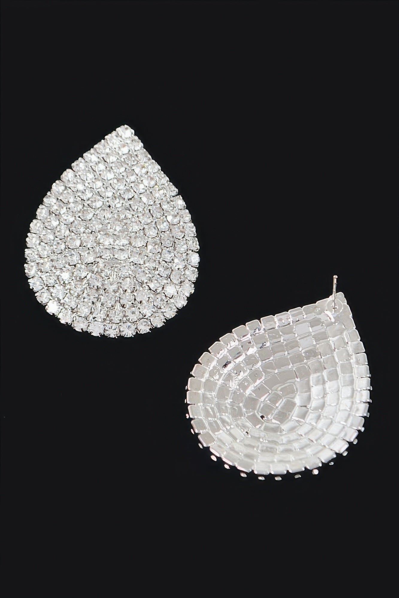 Rhinestone Stud Earring