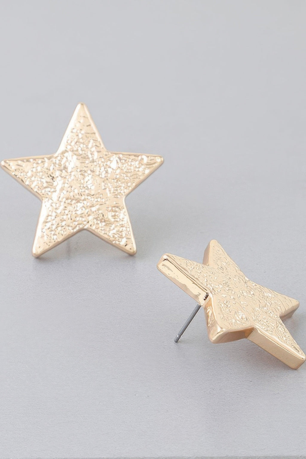 I'm A Star Hammered Earrings