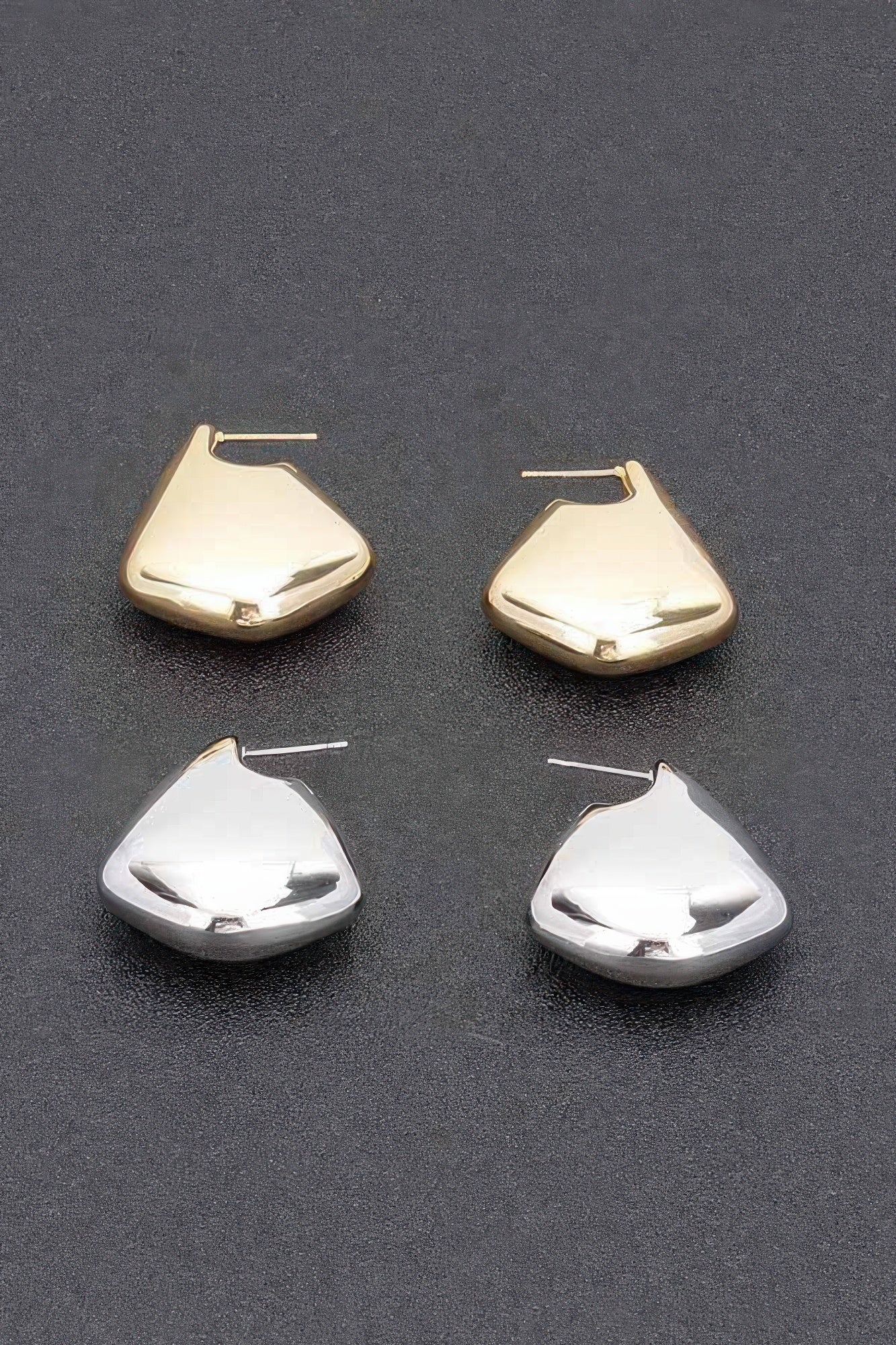 Gold Plated Metal Earring