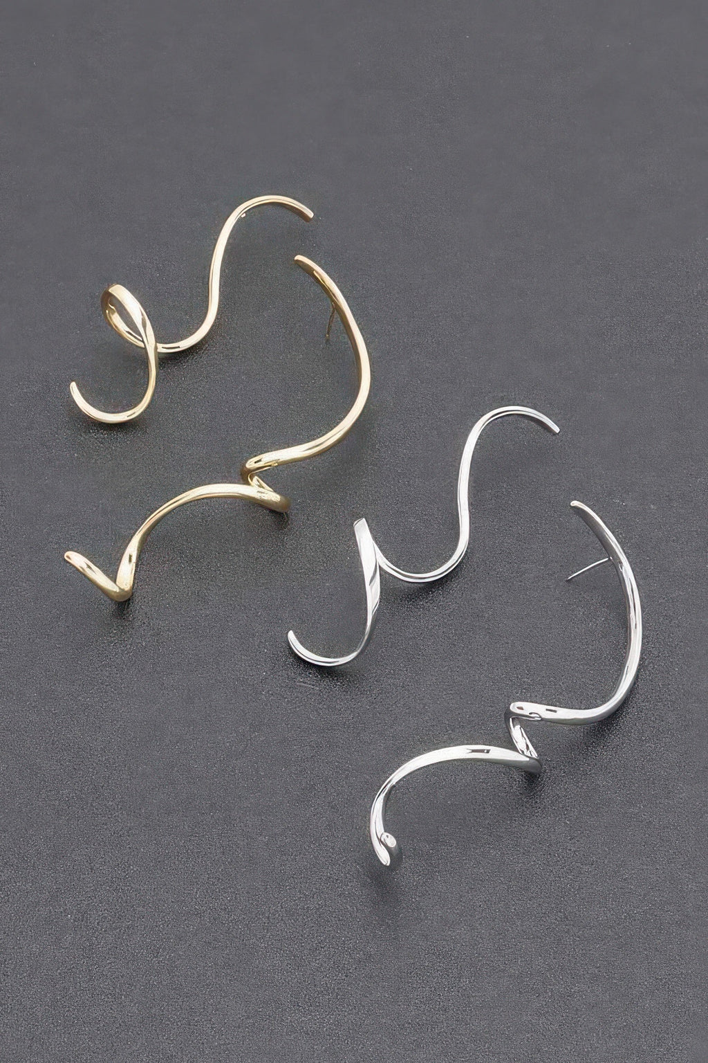 Gold Plated Metal Earring