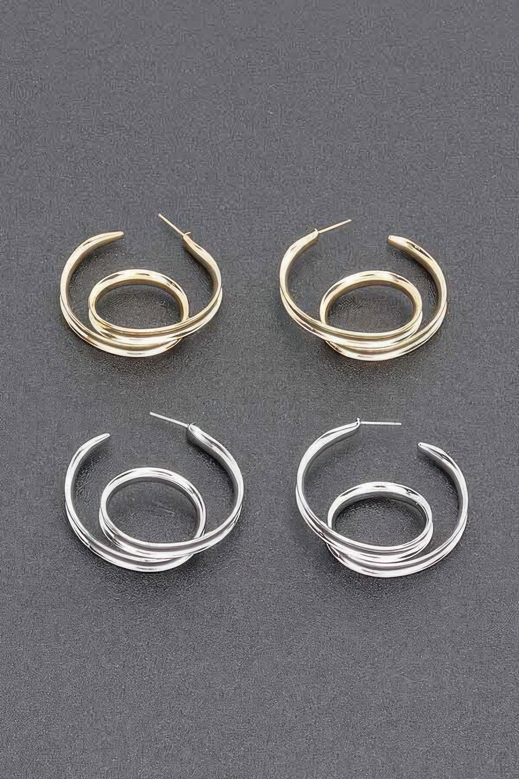 Gold Plated Metal Earring