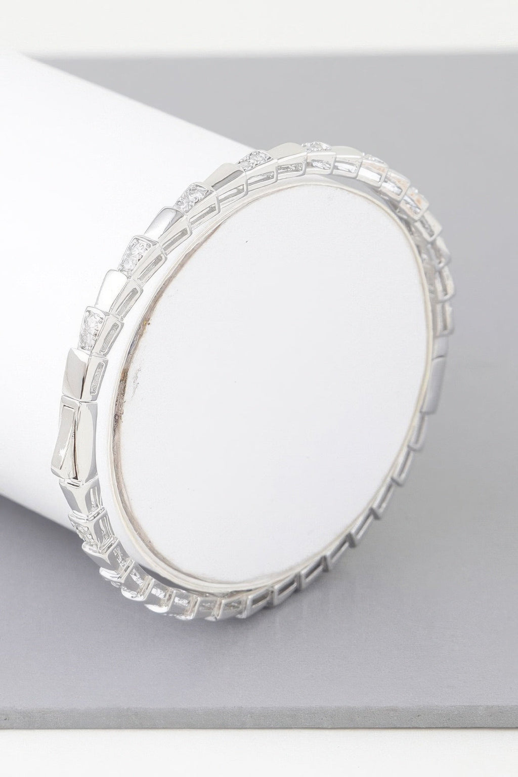 Bejeweled Snake Scale Bracelet