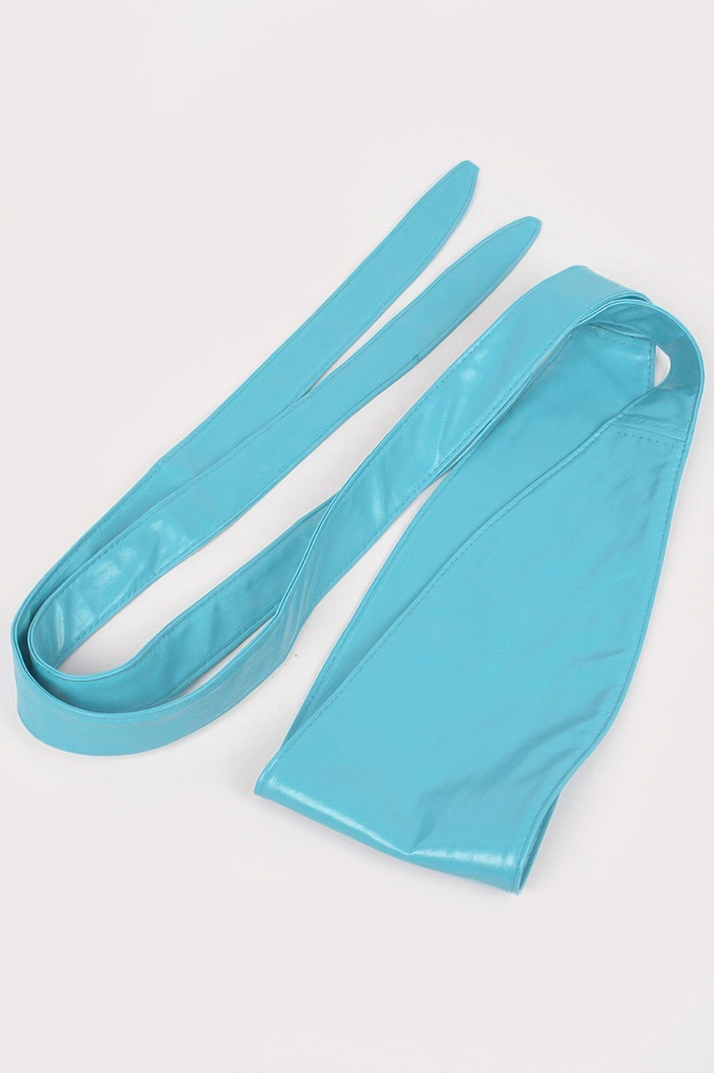 Tie Front Leather Belt