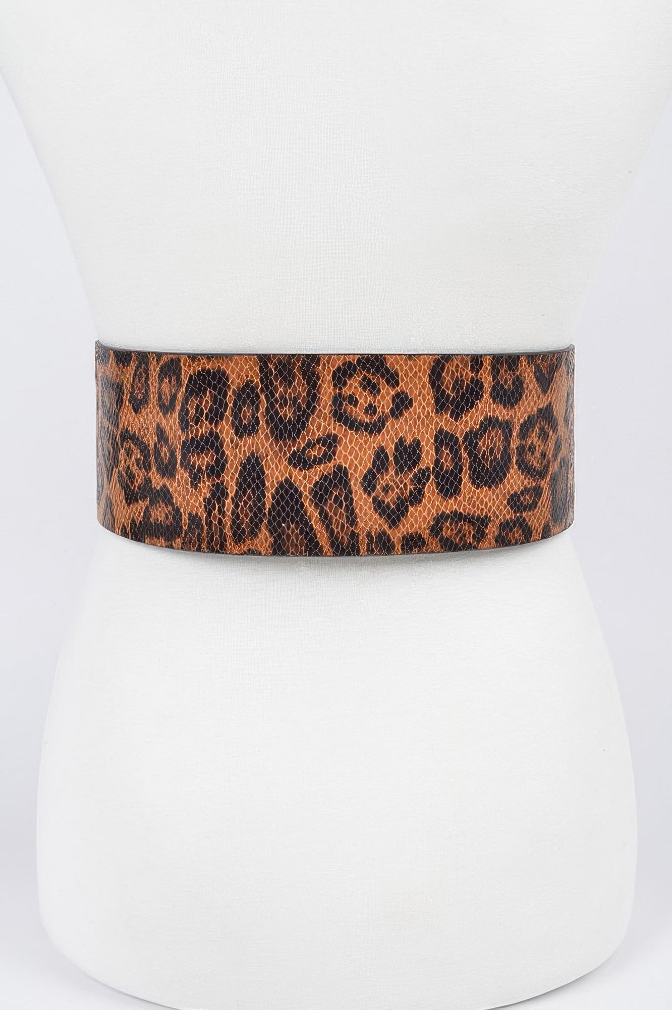 Leopard Big Buckle Belt