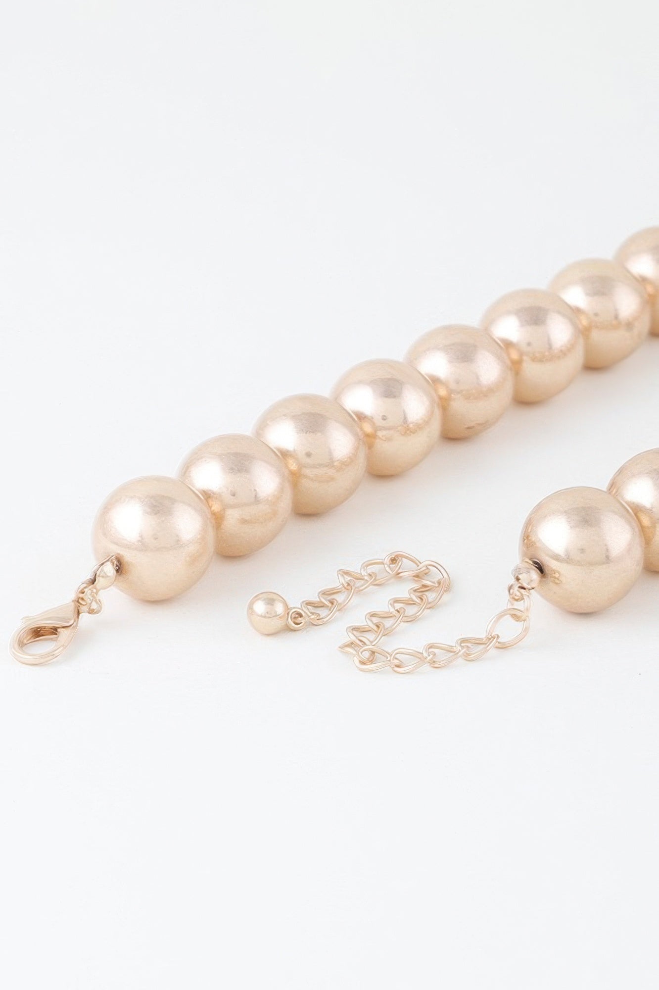 Shiny Statement Beaded Necklace