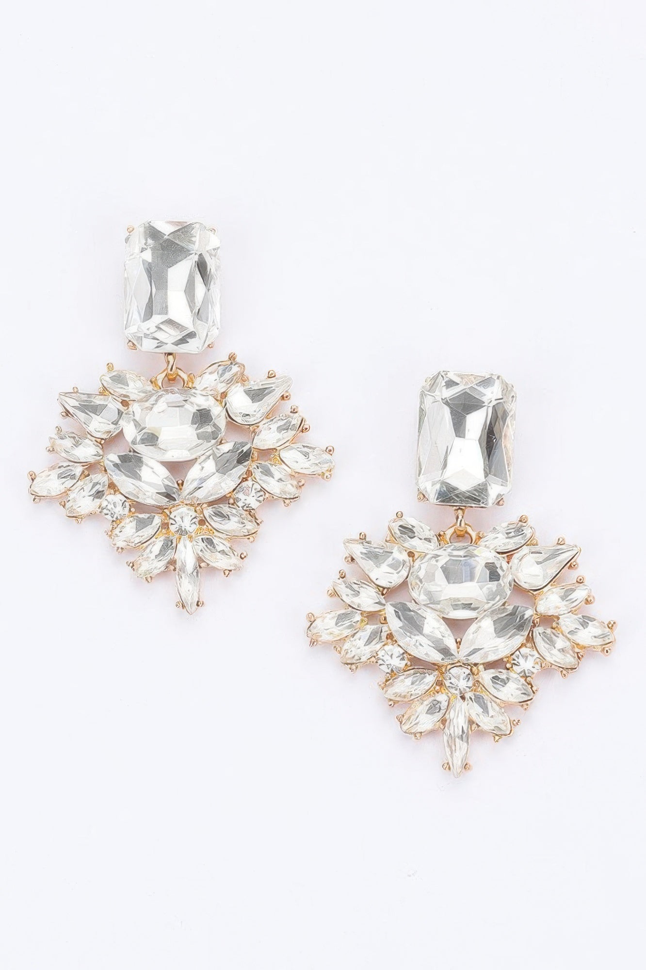 Rhinestone Party Earring