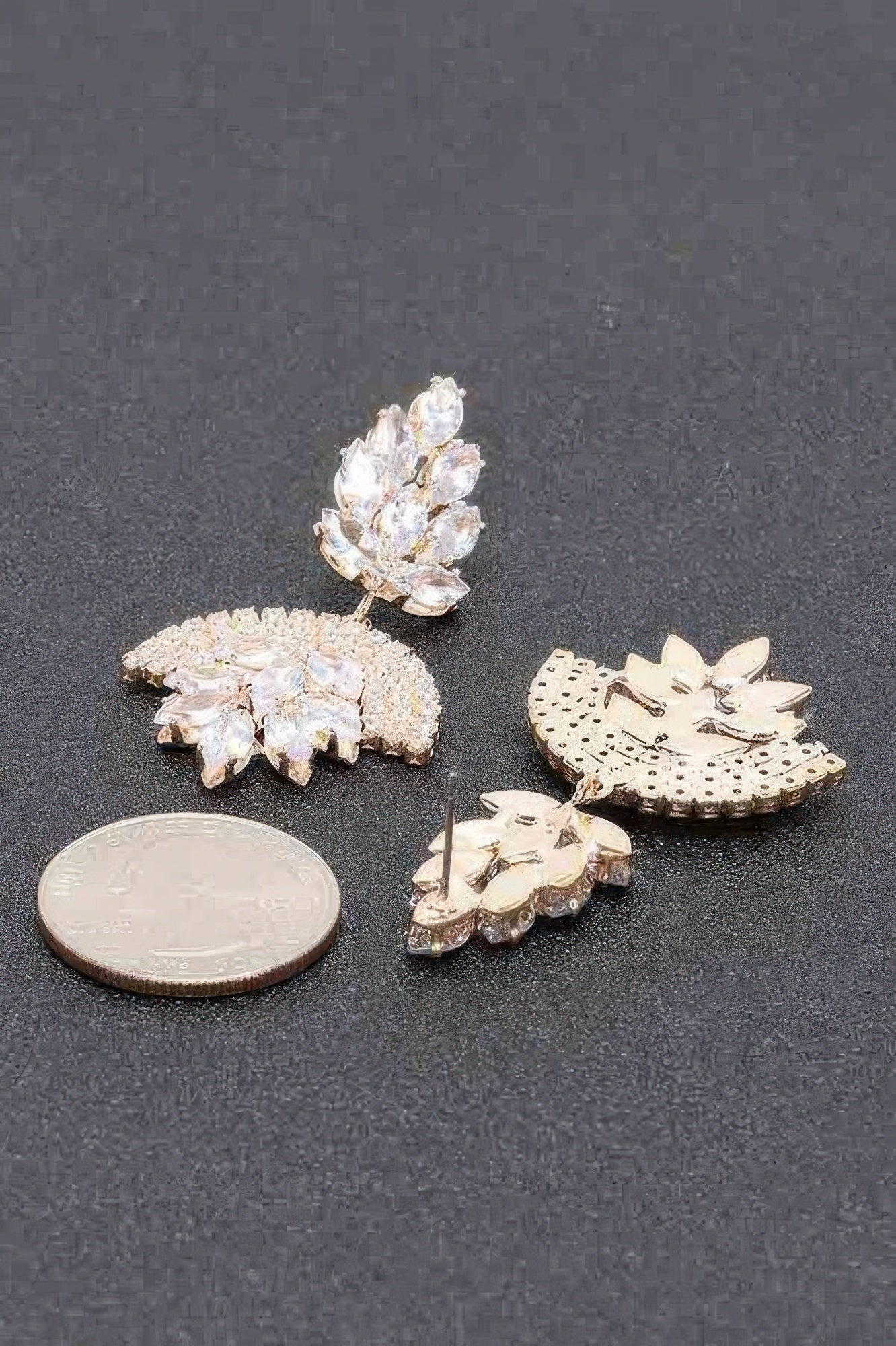 Rhinestone Party Earring