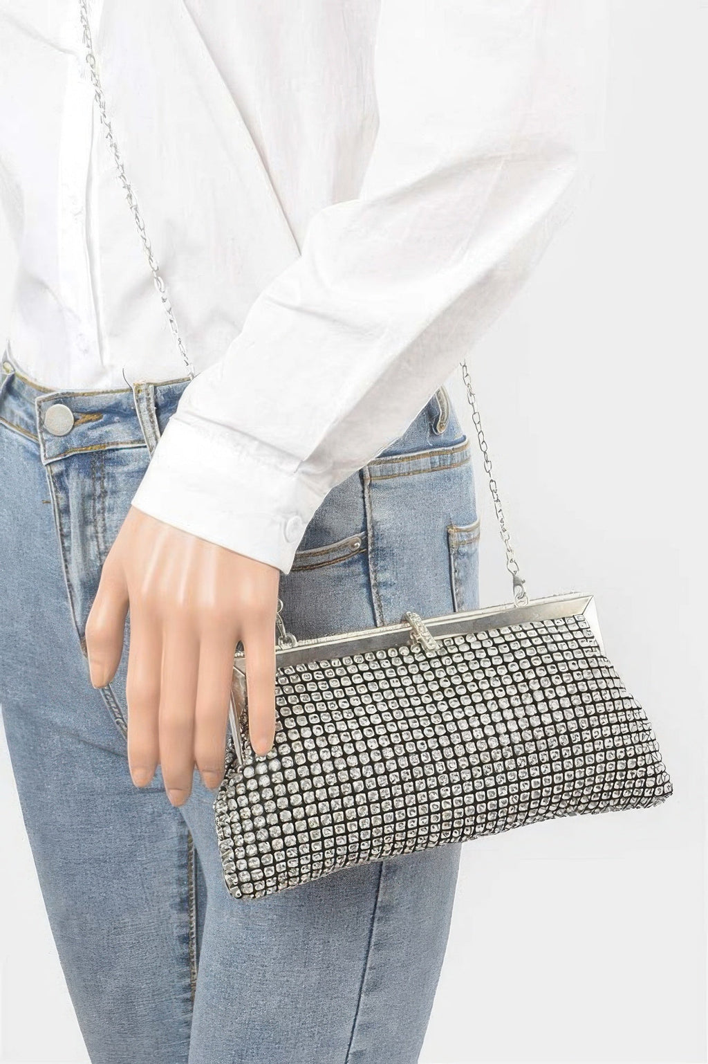 Rhinestone Party Clutch