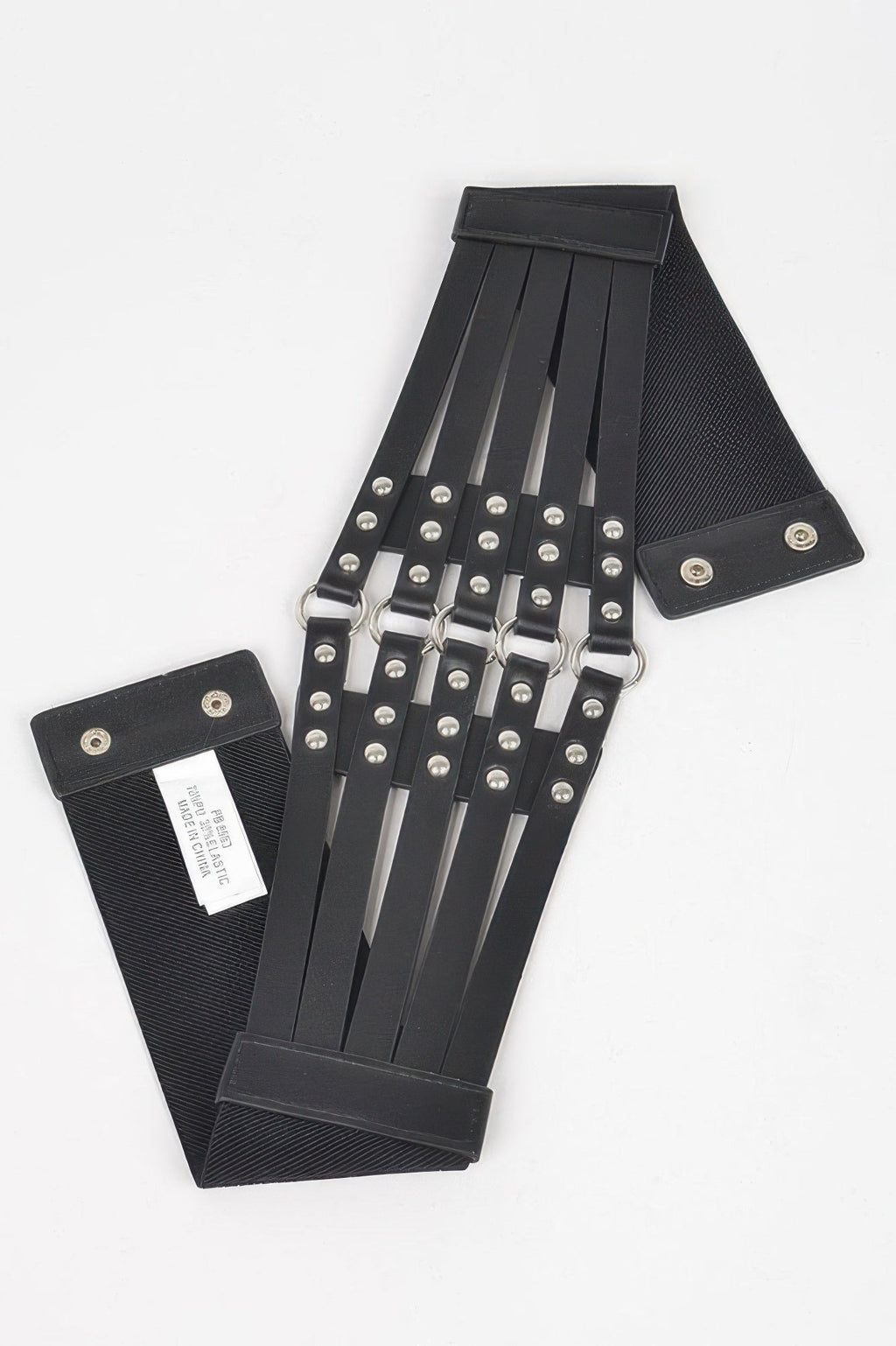 Stud Waist Elastic Belt