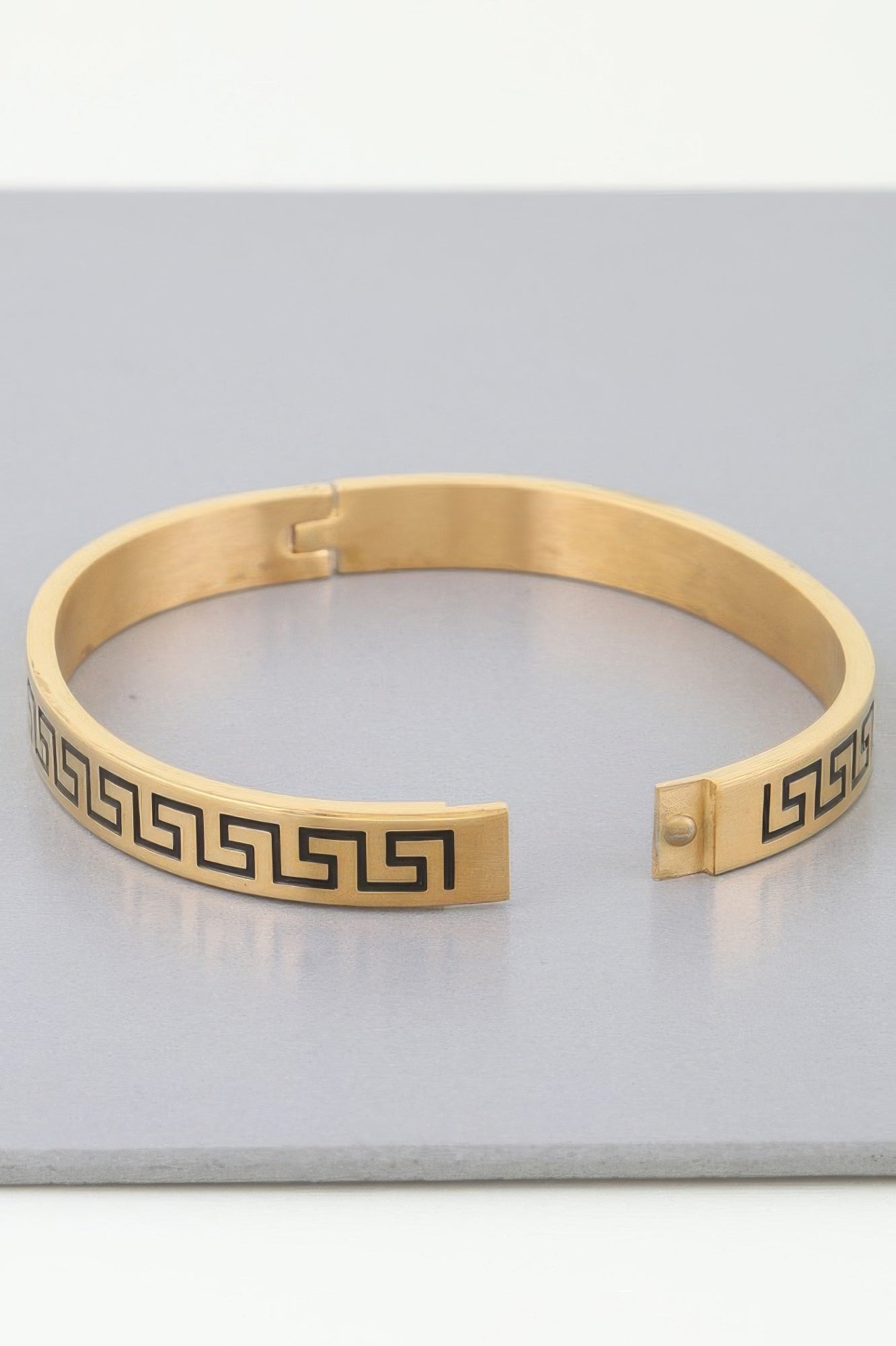 Aztec Maze Cuff Bracelet