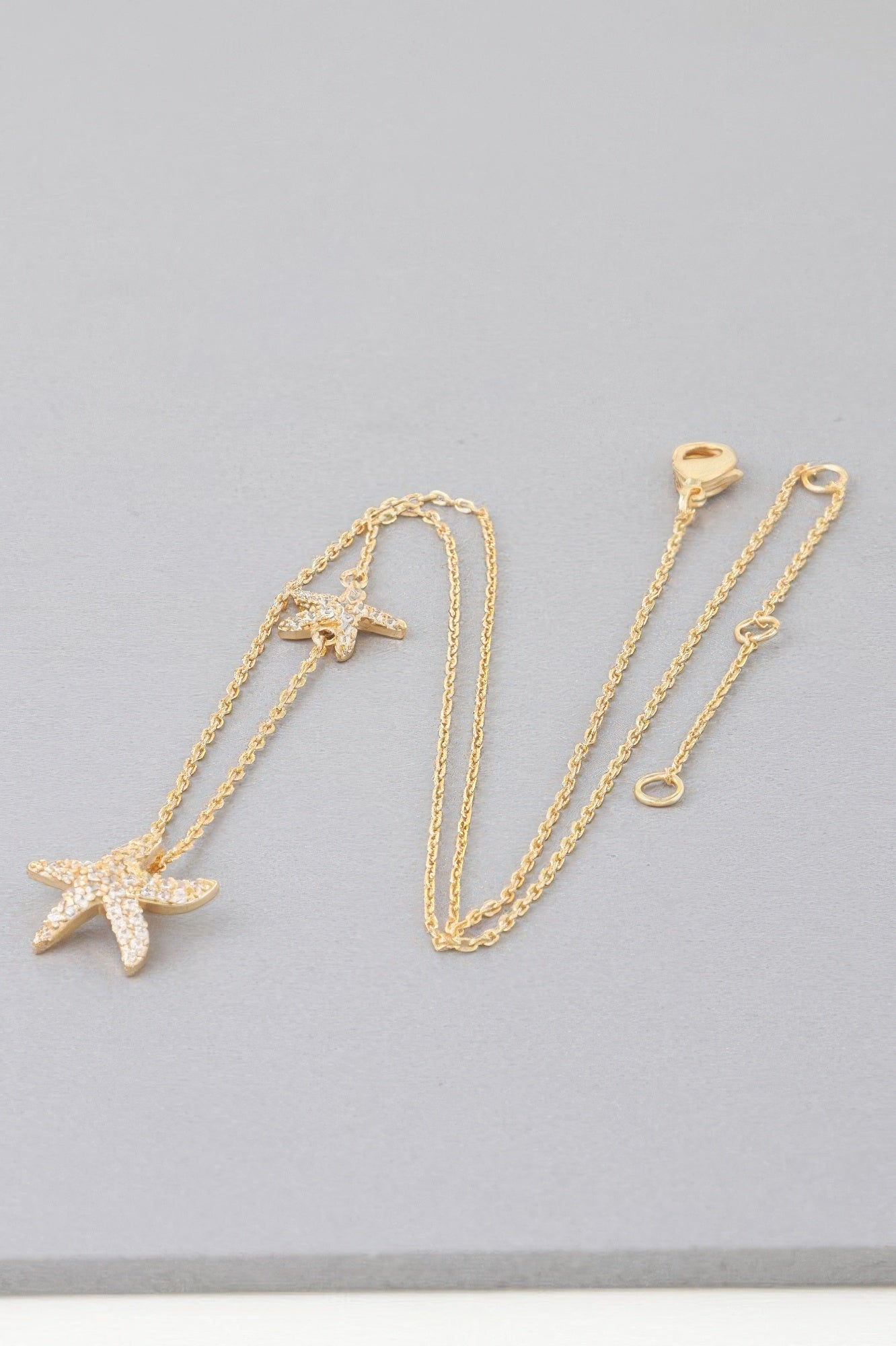 Bejeweled Starfish Necklace