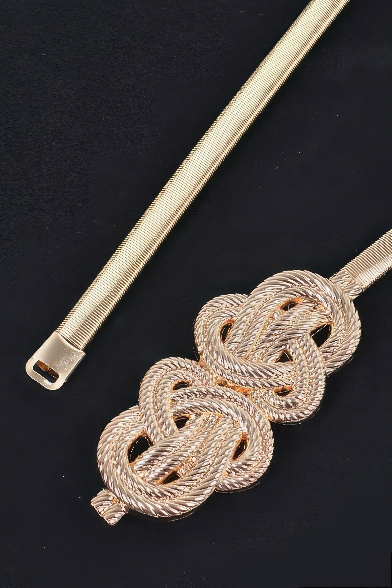 Two Buckle Spring Belt