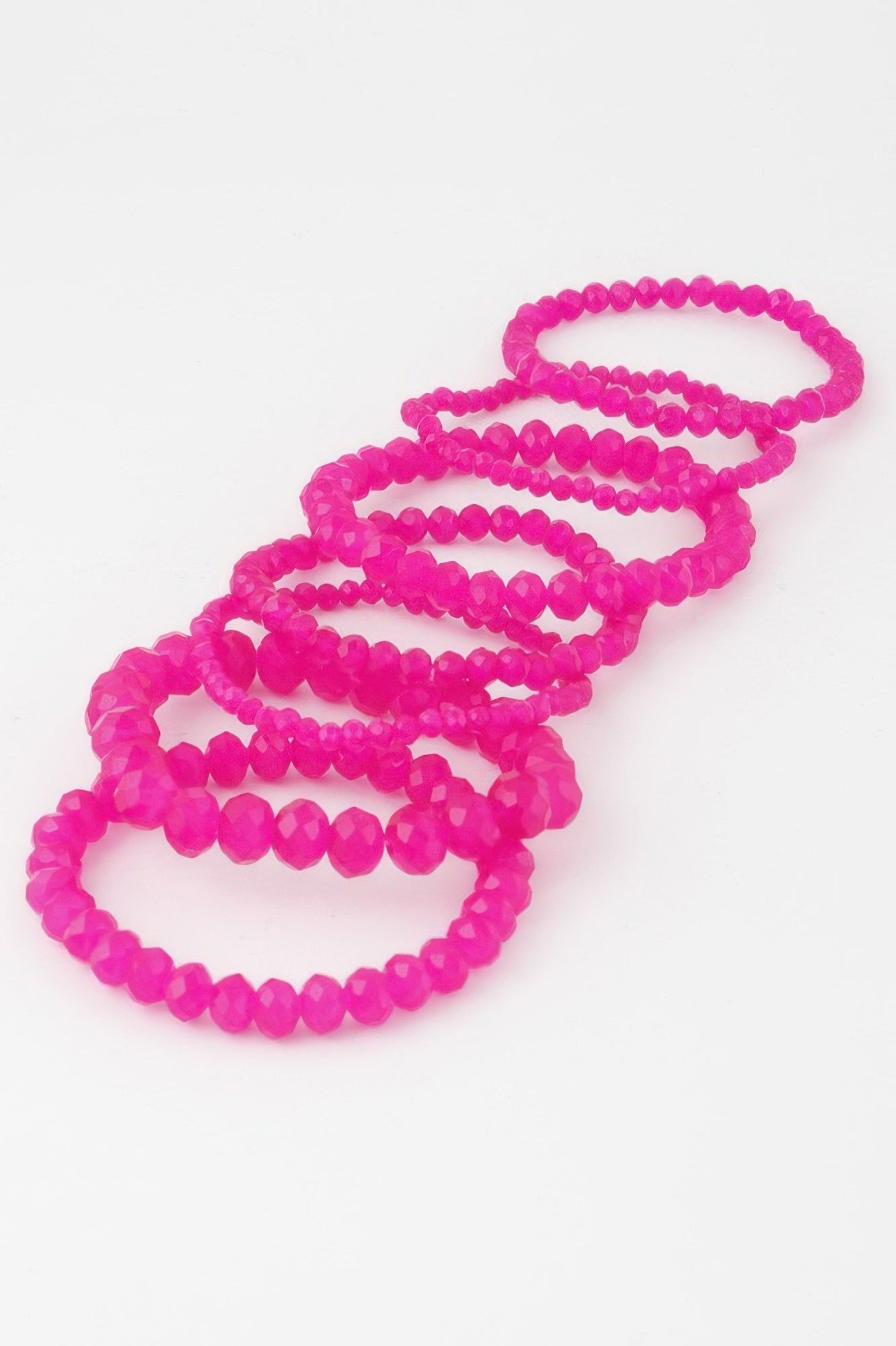 Multi Crystal Beaded Bracelet