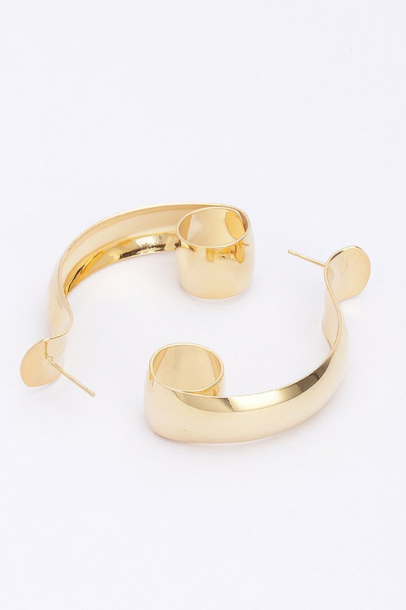 Metal Hoop Earrings