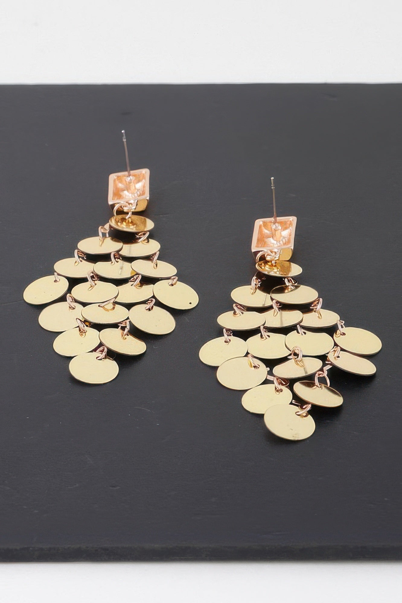 Modern Diamond Sequin Earrings