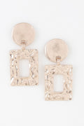 Ripple Box Frame Earrings