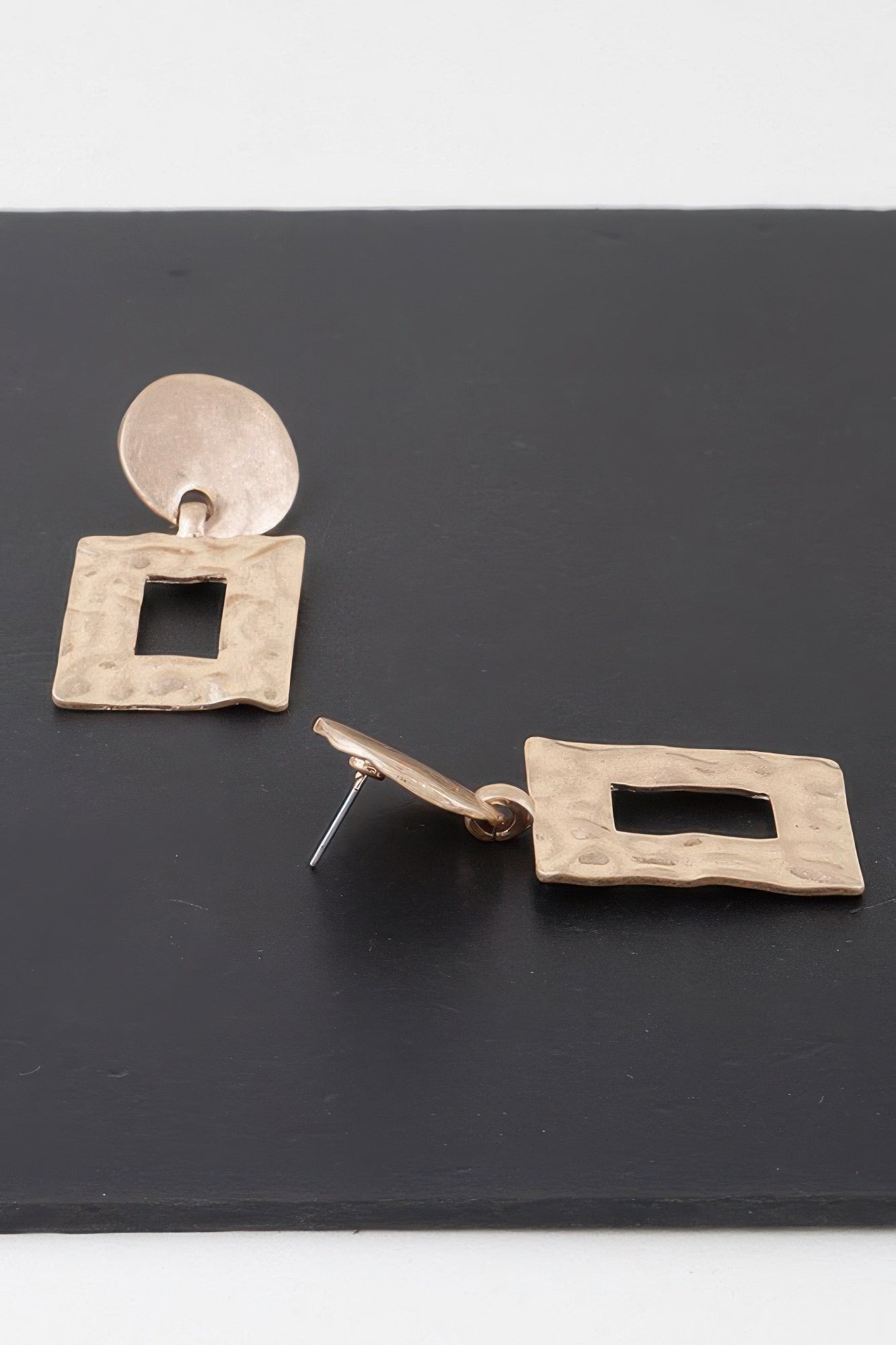 Ripple Box Frame Earrings
