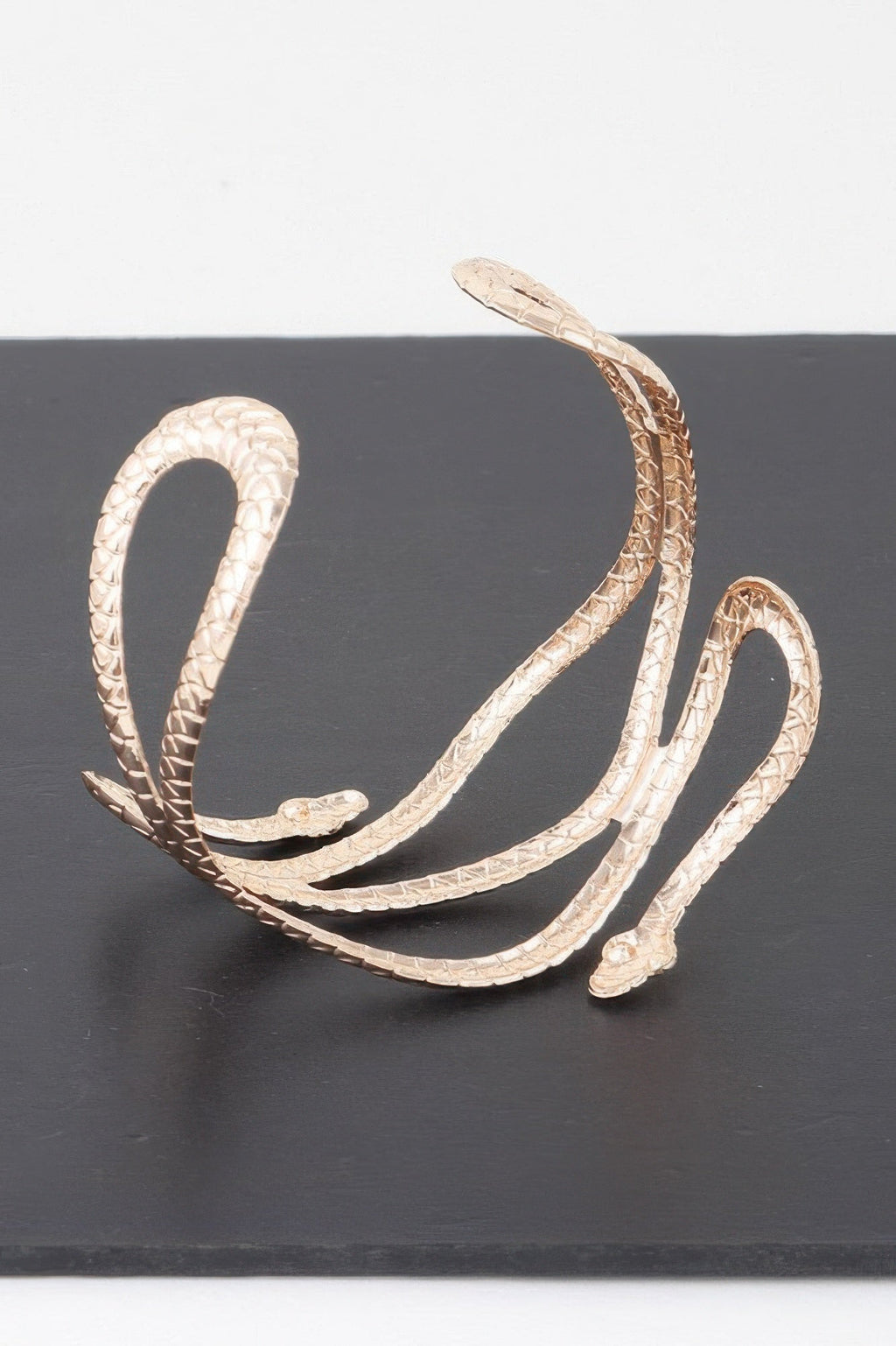 Luxury Snake Wrap Cuff Bracelet