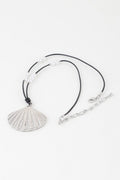 Pearled Clam Shell Necklace