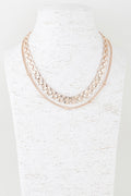 Double Box Chain Necklace