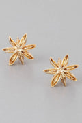 Spice Flower Stud Earrings