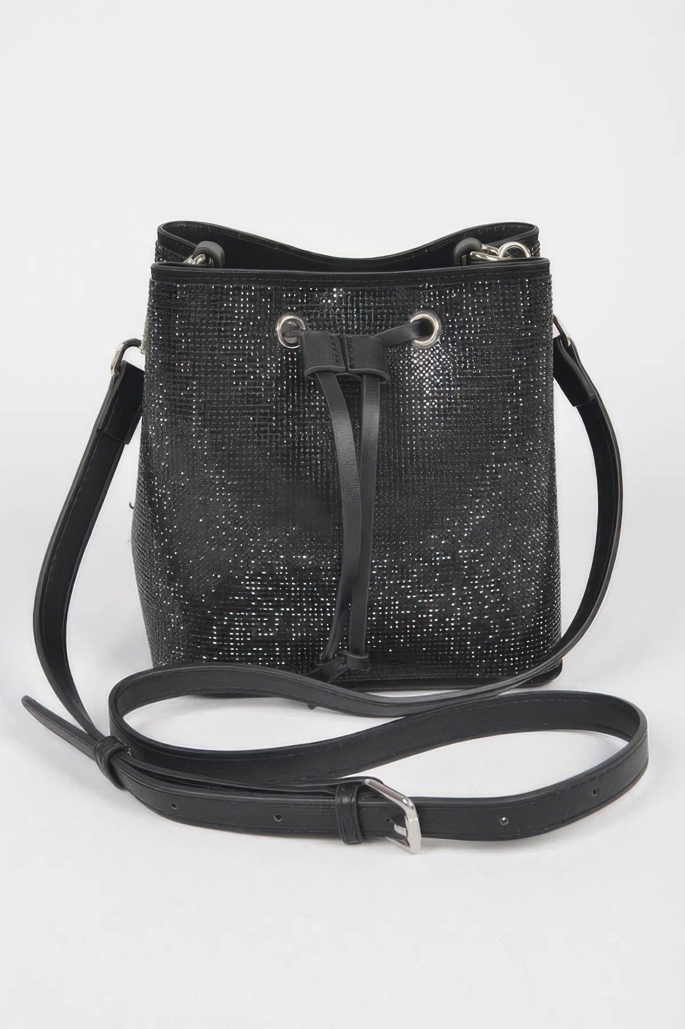 Rhinestone Bucket Bag