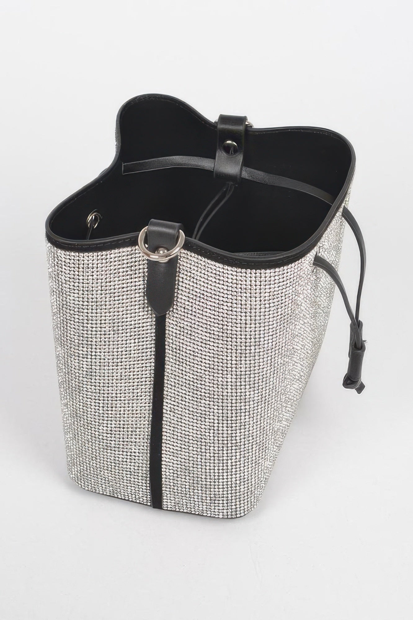 Rhinestone Bucket Bag
