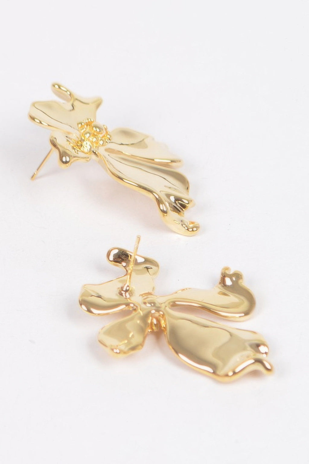 Metal Flower Earring