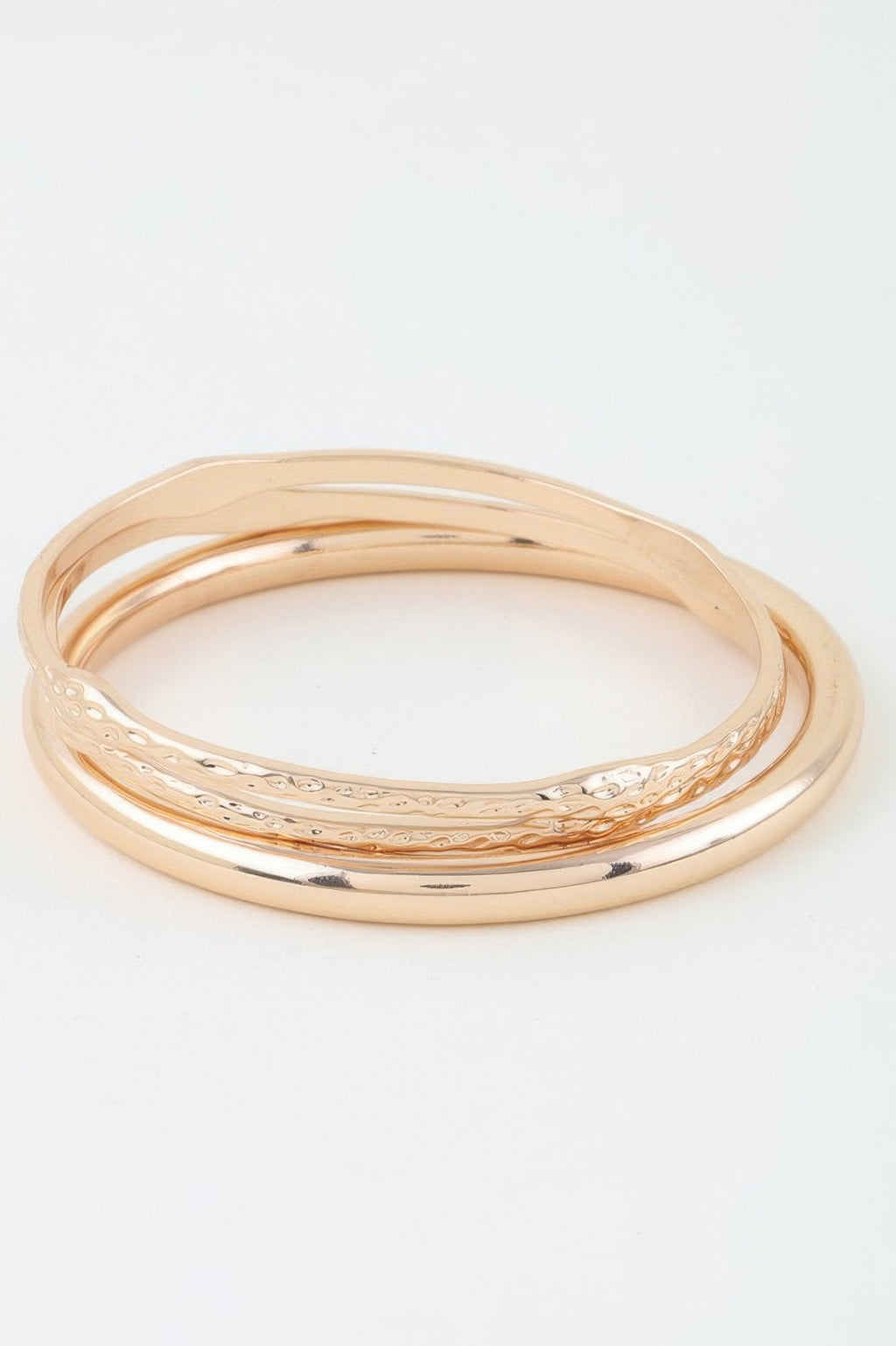 Multi Hammered Cuff Bracelet