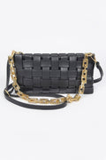 Braided Chain Crossbody Bag