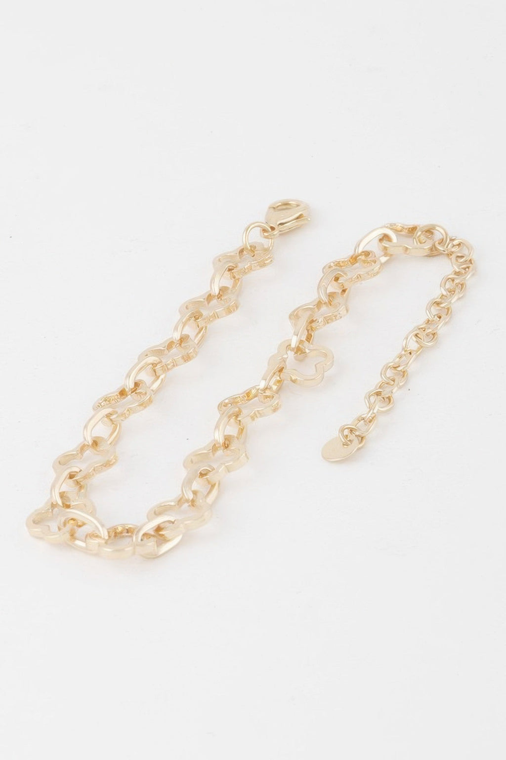 Clover Link Chain Bracelet