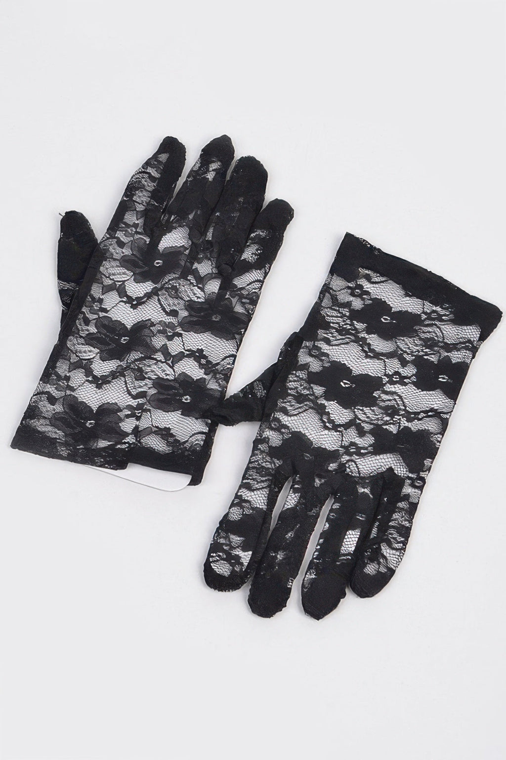 Flower Fishnet Glove