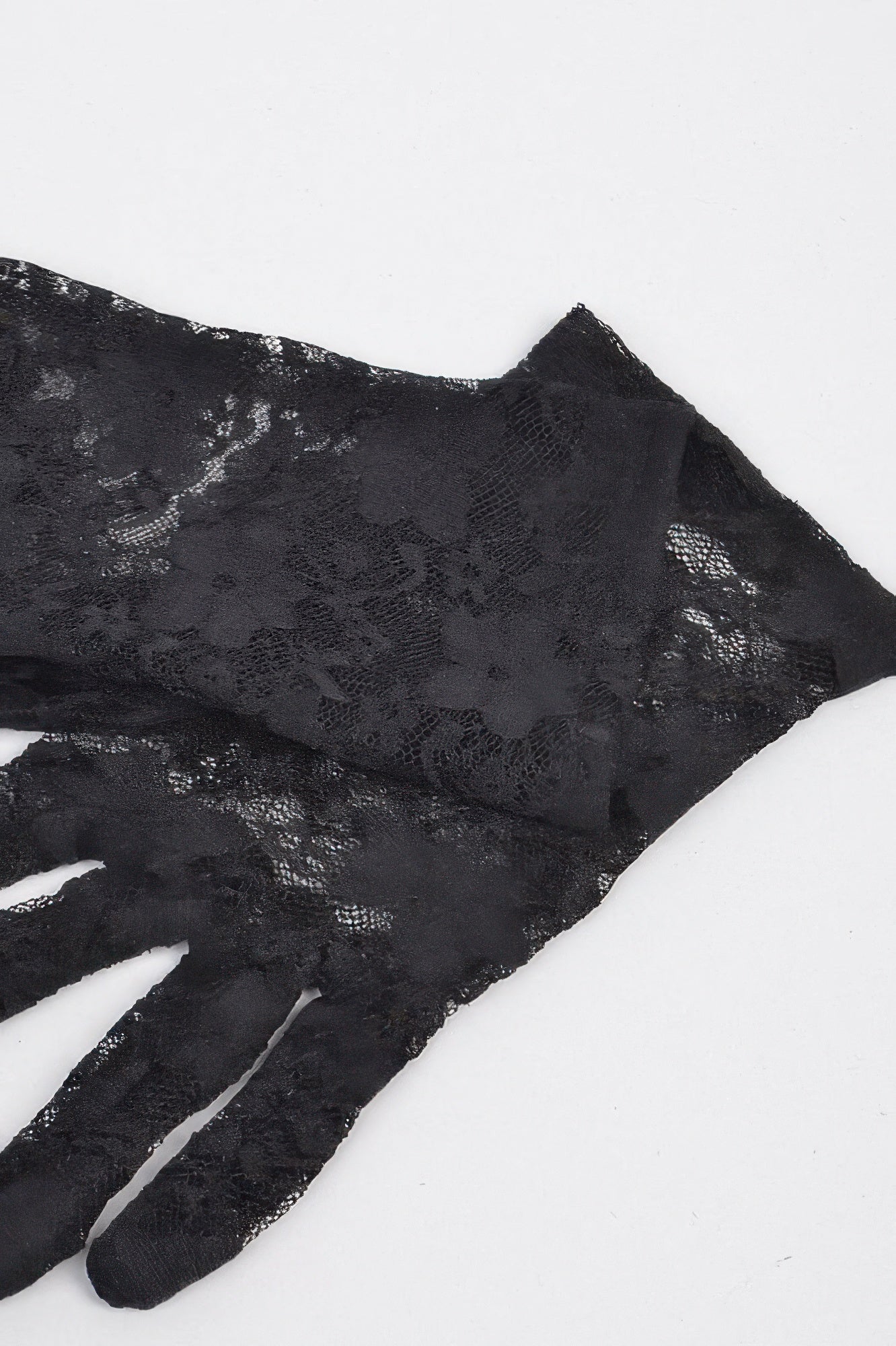 Flower Fishnet Glove