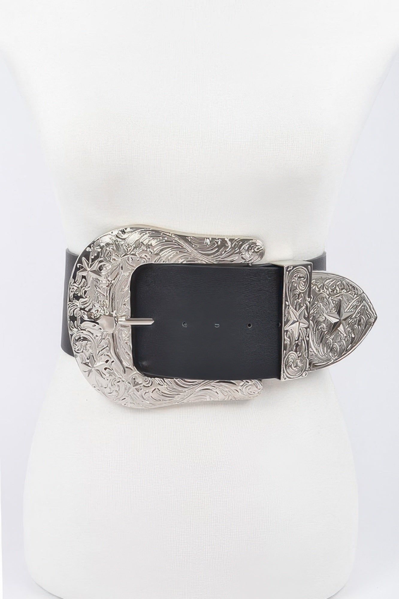 Oversized Buckle Plus Size Belt