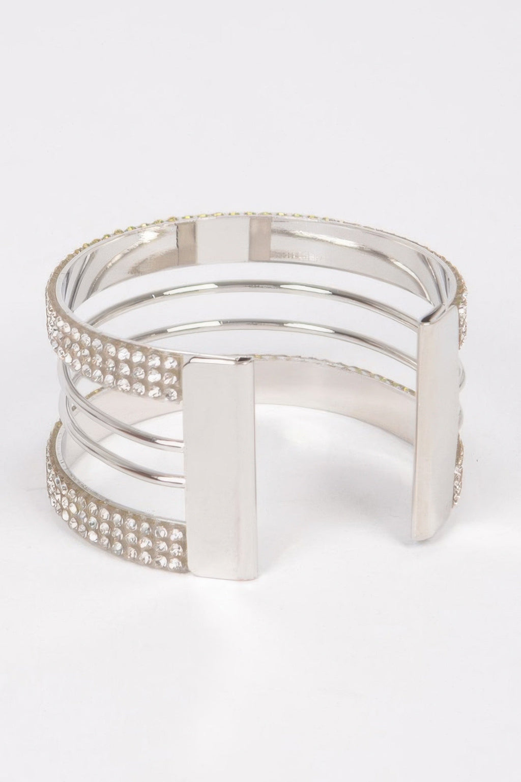 Rhinestone Metal Cuff