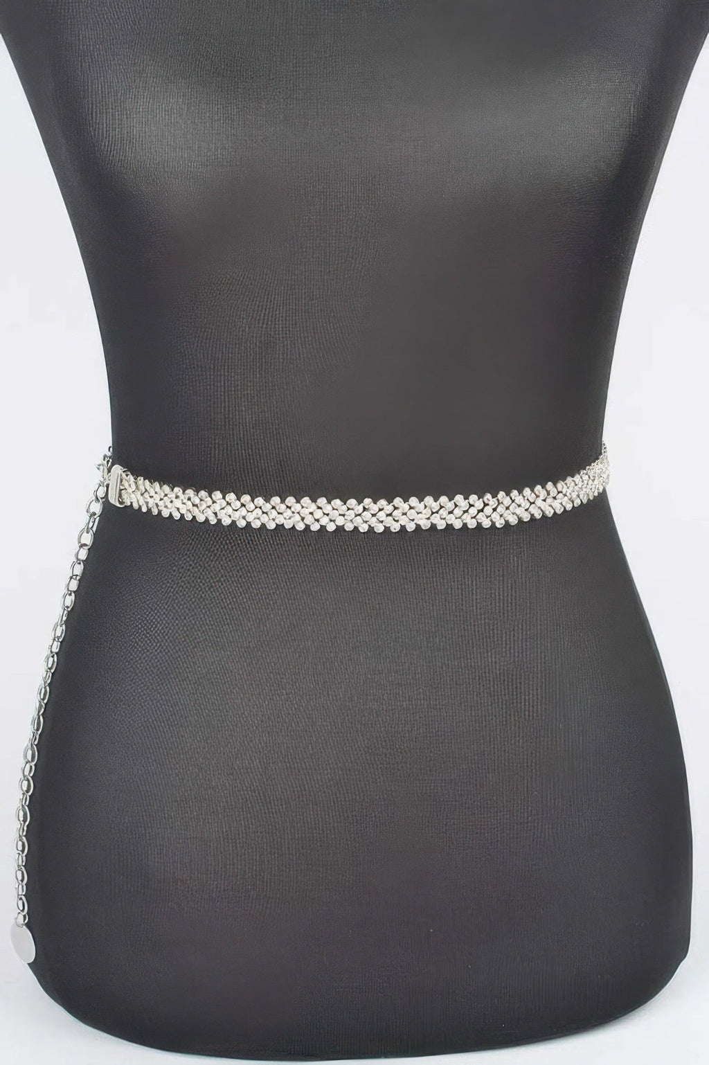 Rhinestone Plus Size Chain Belt