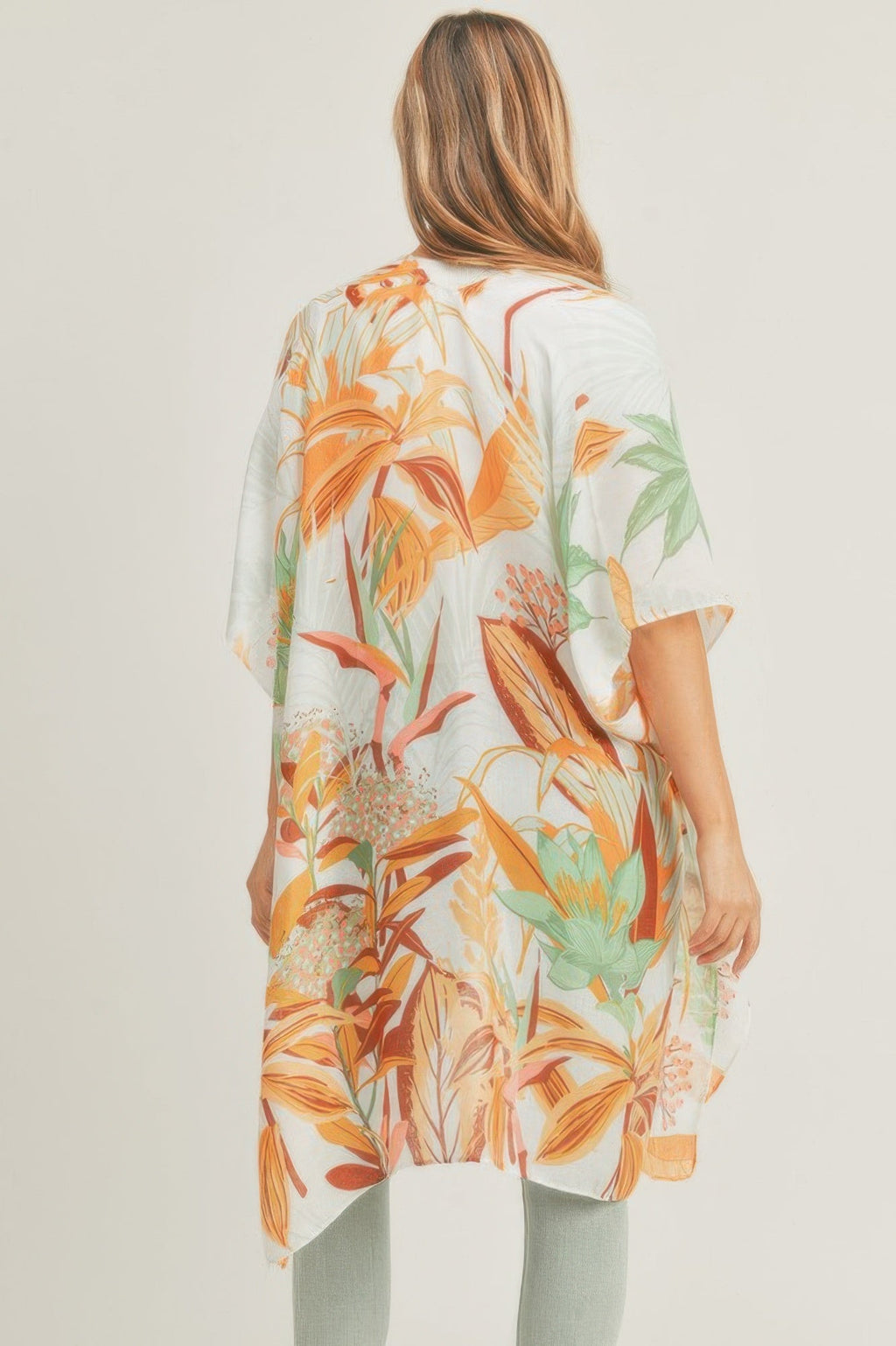 Forest Print Kimono