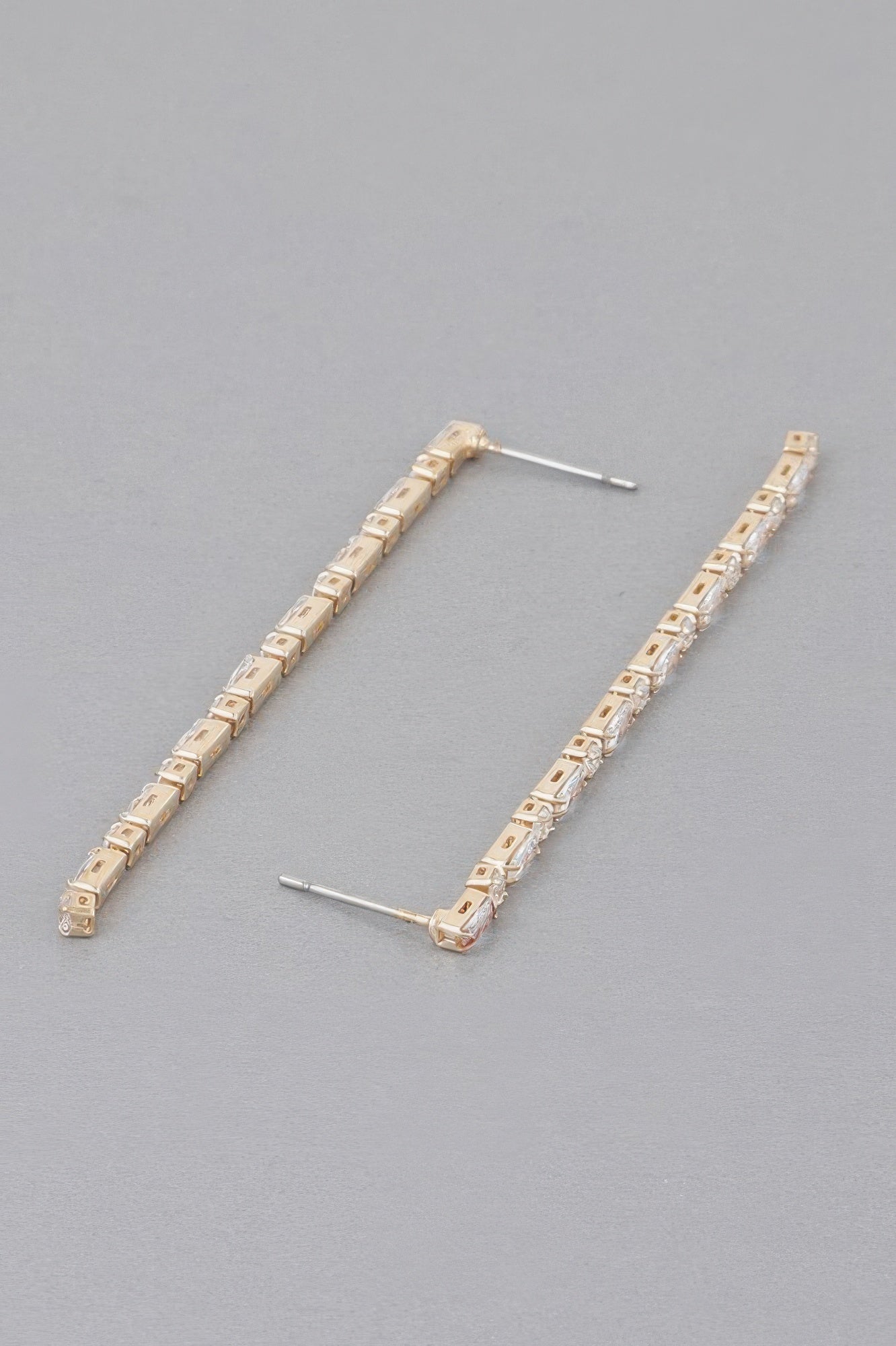 Rhinestone Pearl Drop Earrings