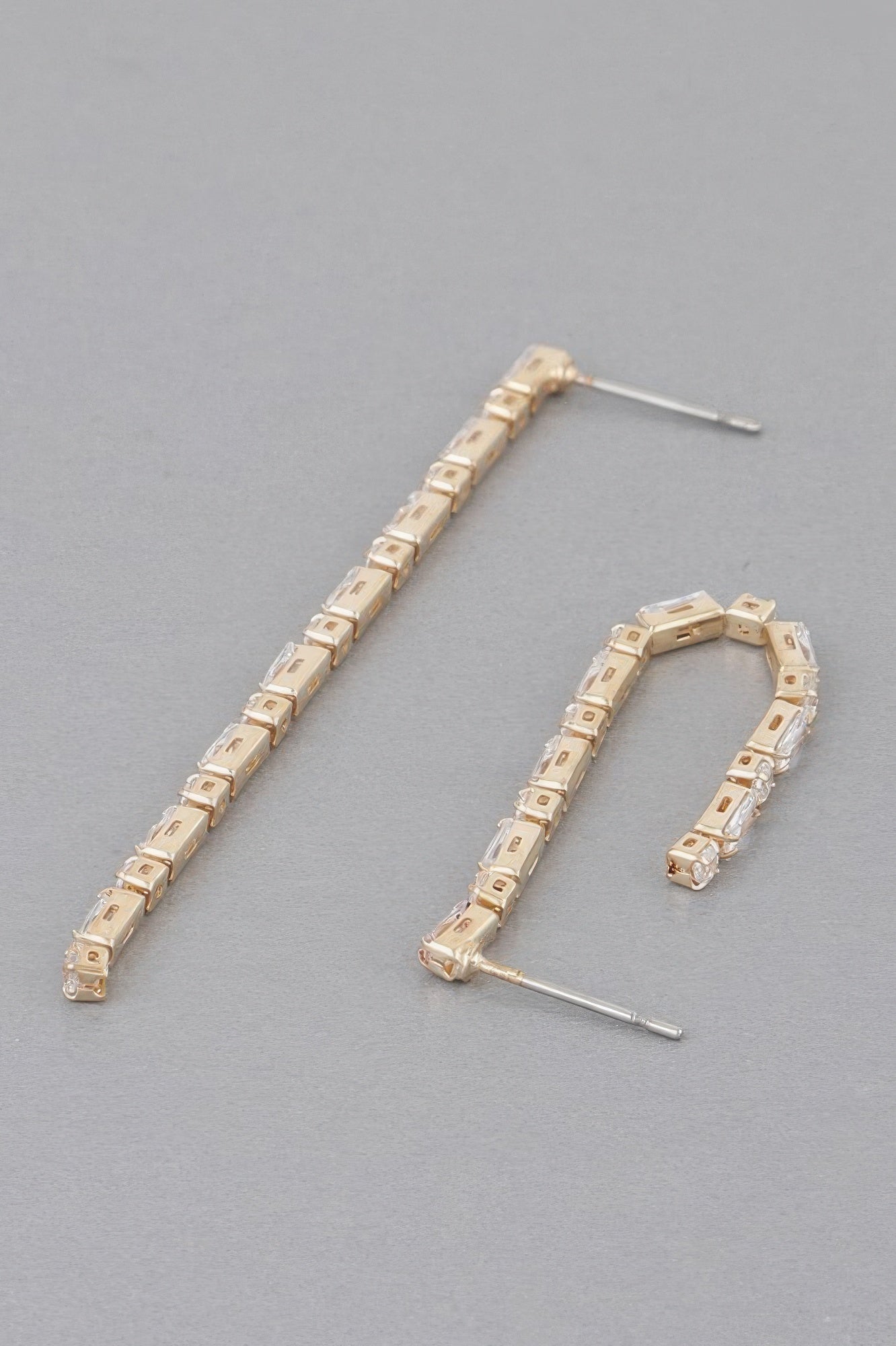 Rhinestone Pearl Drop Earrings