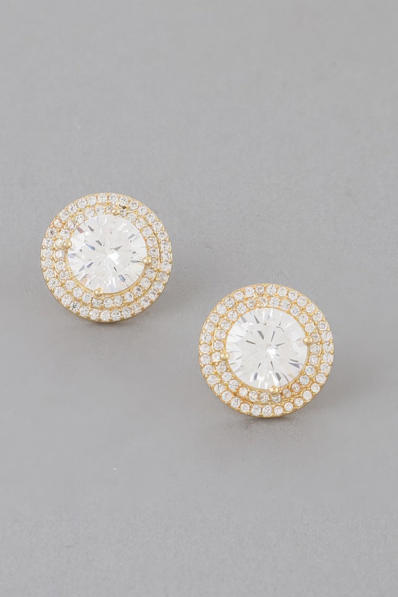 Crystal Rhinestone Stud Earrings