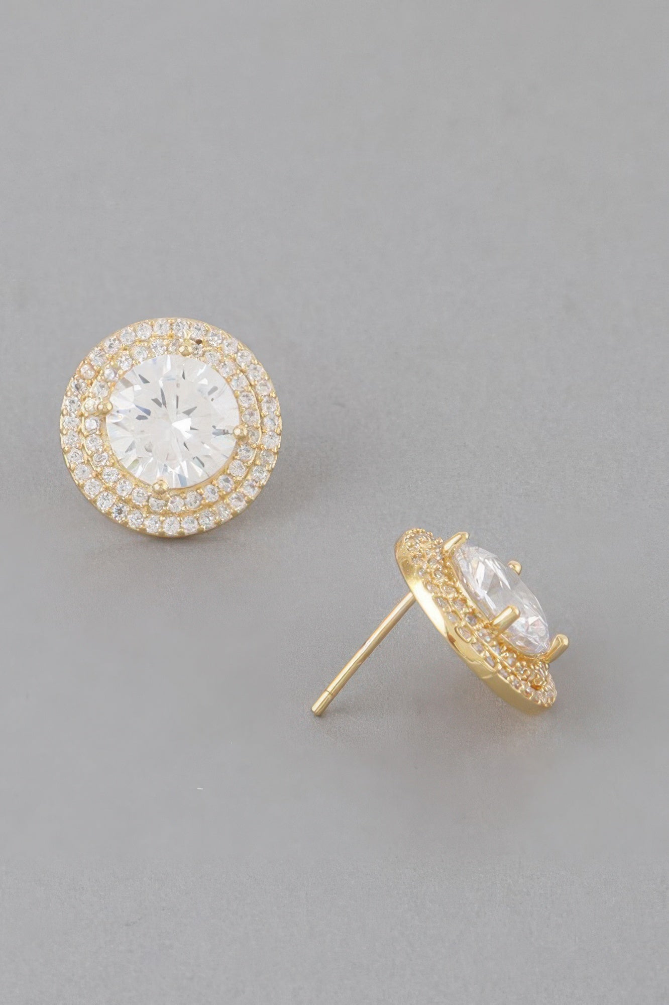 Crystal Rhinestone Stud Earrings