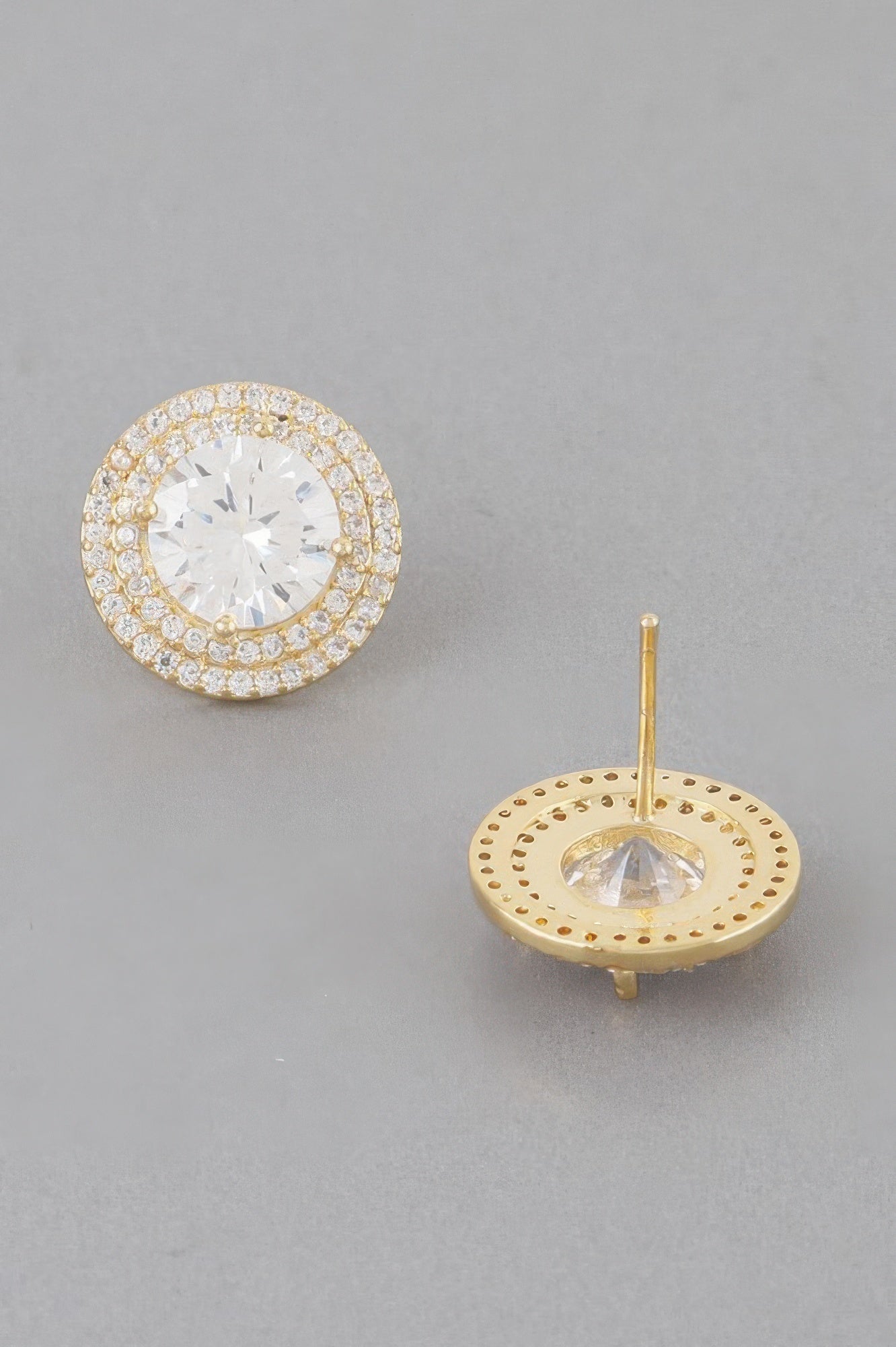Crystal Rhinestone Stud Earrings