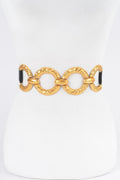 Multi Metal Buckle Elastic Plus Size Belt
