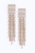 Rhinestone Tassle Earring
