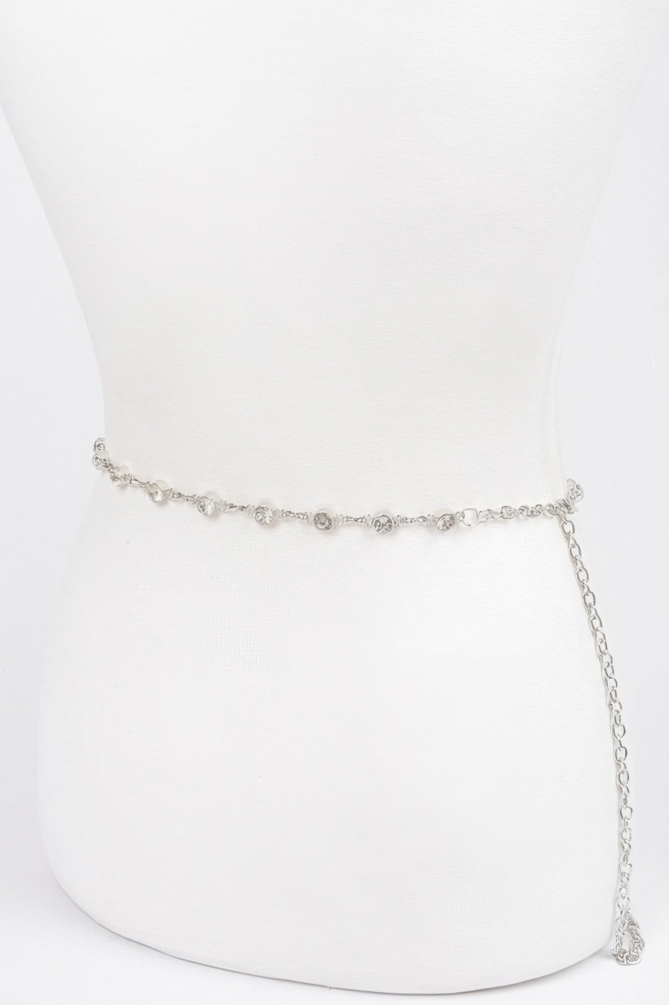 Stone Chain Layered Belt